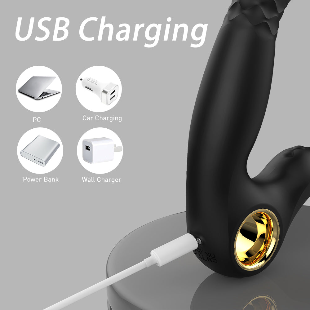 YoYoLemon Prostate Massager Stimulátor bodu P pro muže, vibrátor bodu G a klitorisu pro ženy