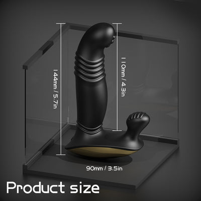 YoYoLemon masážní přístroj na prostatu P-spot stimulátor pro muže, vibrační anální hračka